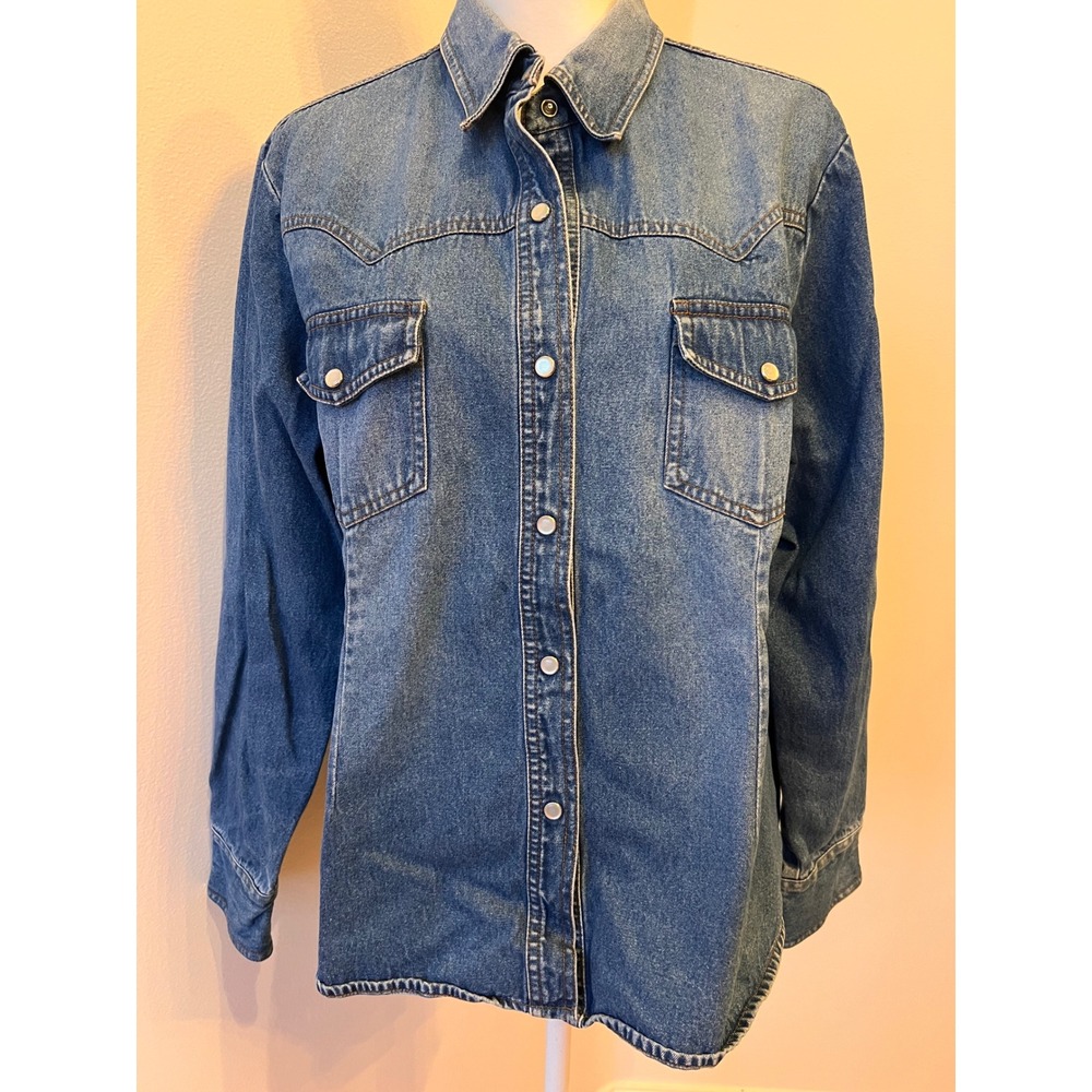 Women's Bleu Jeans Co denim shirt